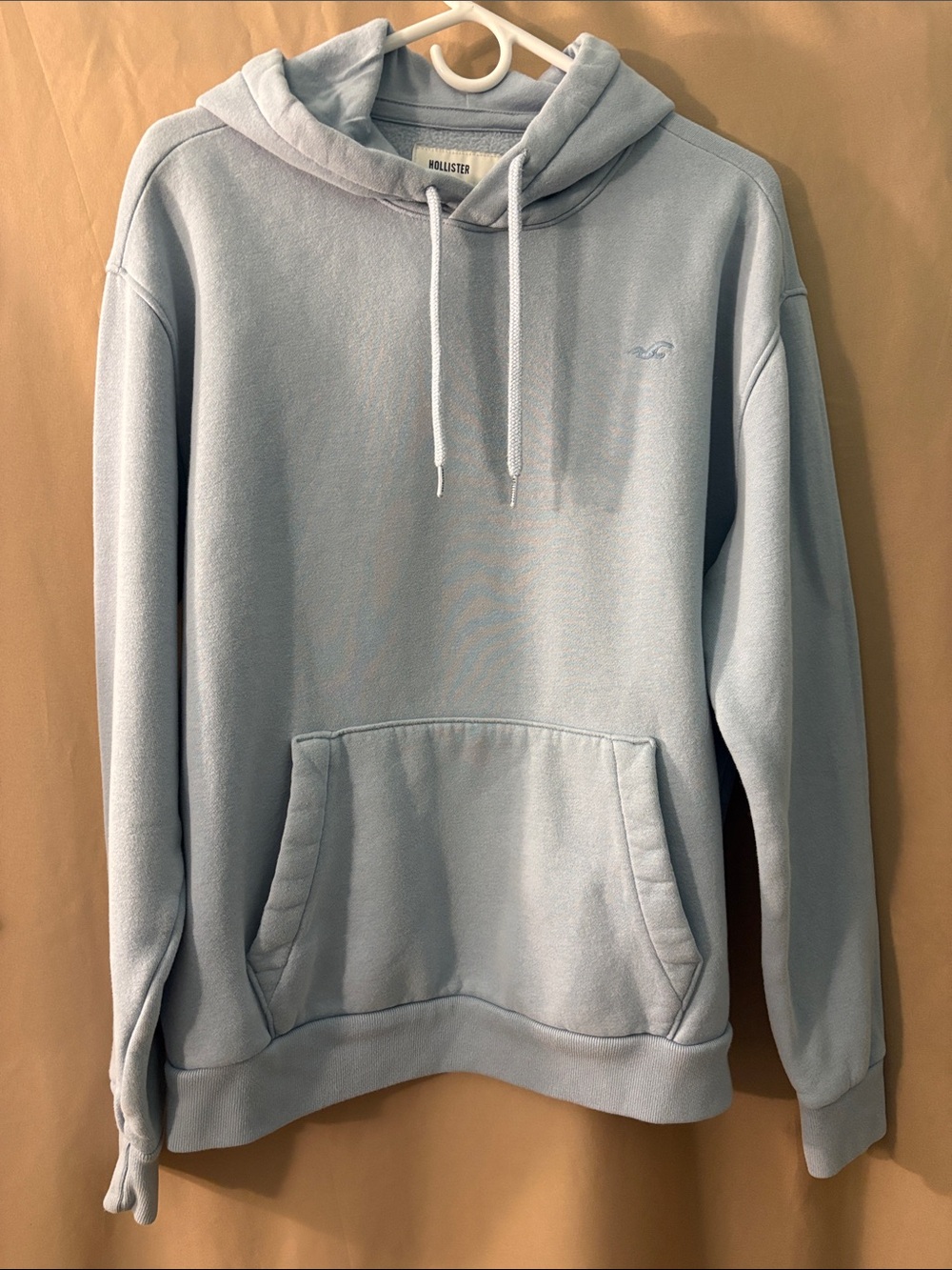 Hollister Light Blue Women's Pullover Hoodie
